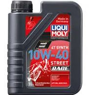 Масло LiquiMoly   Motorbike 4T Synth Street Race 10W-40 (Синтетическое) 1л