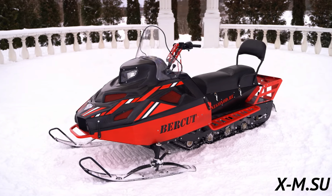 Миниснегоход Бурлак Беркут 27 л.с.