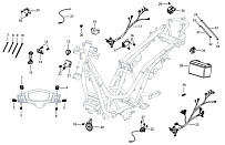 Электрооборудование СКУТЕРА STELS CAFFENERO 250