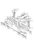 Задняя подвеска КВАДРОЦИКЛА AODES (ODES) 1000 ATV-S