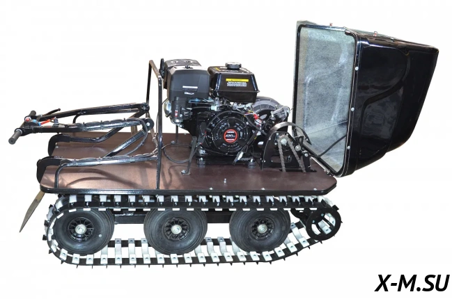 Мотобуксировщик вездеход KOiRA T15 R (реверс-редуктор)