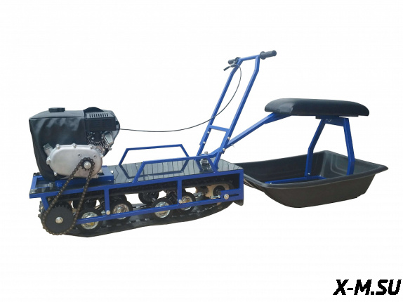 Мотобуксировщик Альбатрос-L 8 без фары