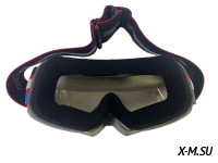 Очки мотокросс FOX XD3-73 коробка цв. оправы Белый цв. стекла Зеркальный 