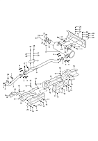 Выхлоп (короткая база) КВАДРОЦИКЛА AODES (ODES) 1000 ATV-S