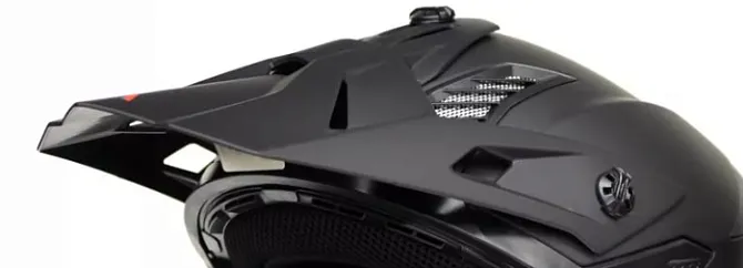 Козырек для шлема ATAKI SC-16 чёрный матовый